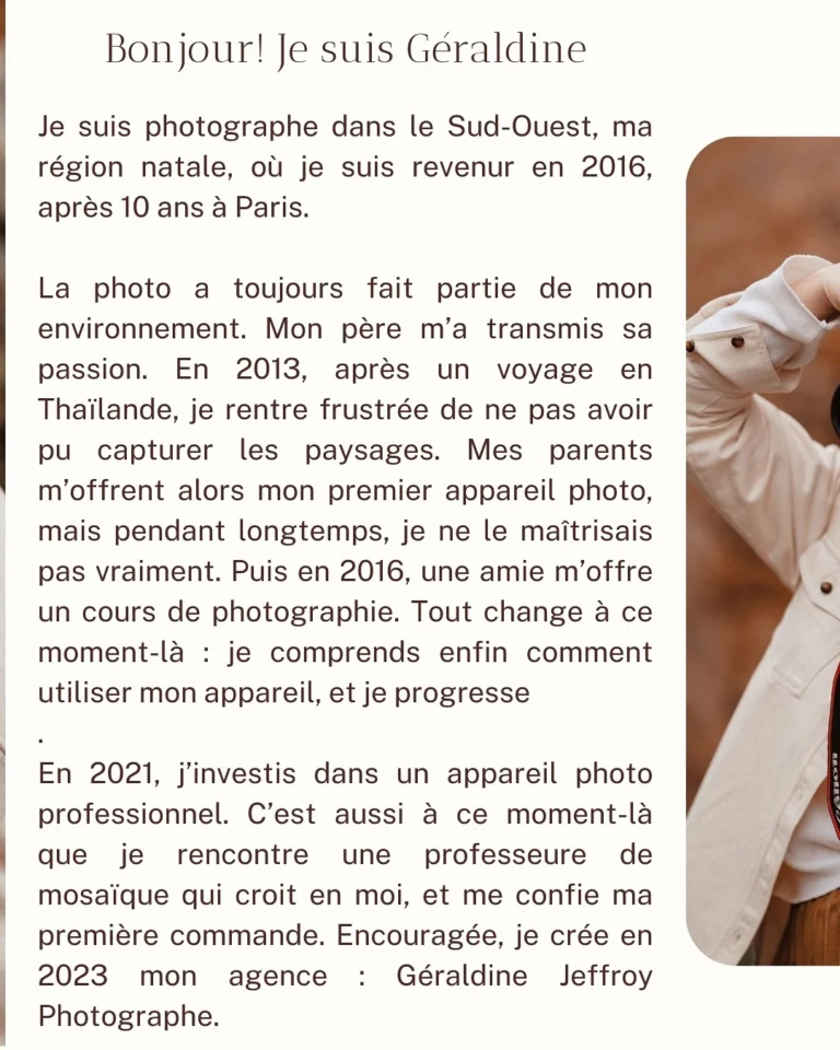 Instagram post from geraldinejeffroyphotographe. This post is in position 1.